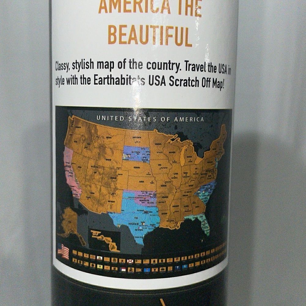 American scratch off map - Picture 4 of 4